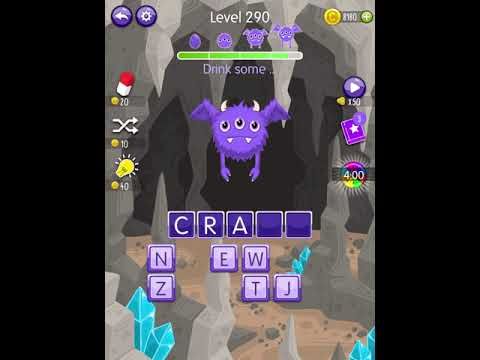 Video guide by Scary Talking Head: Word Monsters Level 290 #wordmonsters