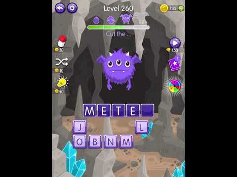 Video guide by Scary Talking Head: Word Monsters Level 260 #wordmonsters