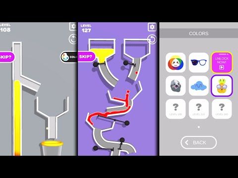 Video guide by Parutangel: Color Flow 3D Level 100 #colorflow3d