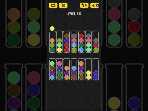 Video guide by Mobile games: Ball Sort Puzzle Level 317 #ballsortpuzzle