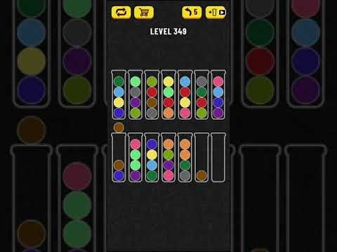 Video guide by Mobile games: Ball Sort Puzzle Level 349 #ballsortpuzzle