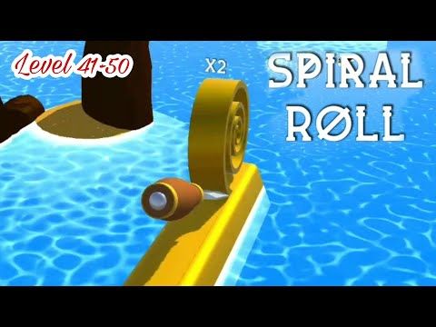 Video guide by Best Gameplay Pro: Spiral Roll Level 41-50 #spiralroll
