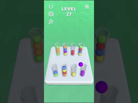 Video guide by Mobile games: Sort It 3D Level 27 #sortit3d