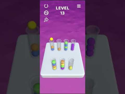Video guide by Mobile games: Sort It 3D Level 13 #sortit3d