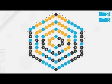 Video guide by sovaowlTV: Hexcells Level 28 #hexcells