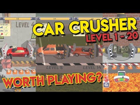 Video guide by GamePlays365: Car Crusher! Level 1 #carcrusher