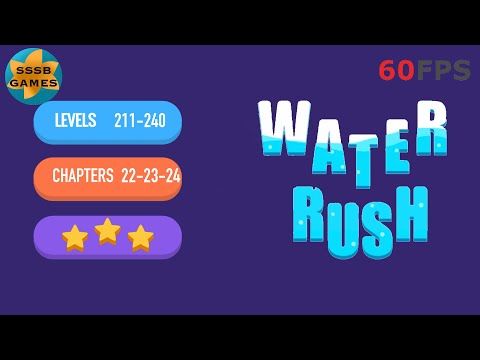 Video guide by SSSB Games: Water Rush Level 211 #waterrush