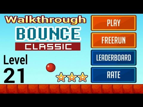 Video guide by Jawaban Games: Bounce Level 21 #bounce