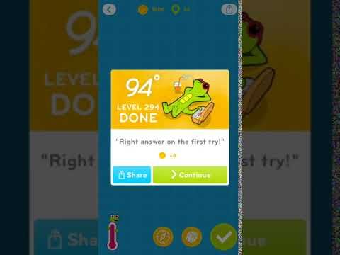Video guide by RebelYelliex: 94 Degrees Level 294 #94degrees