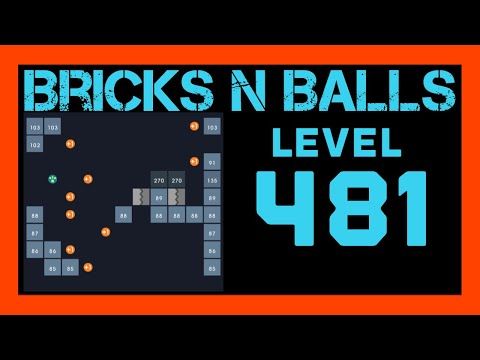 Video guide by Bricks N Balls: Bricks n Balls Level 481 #bricksnballs