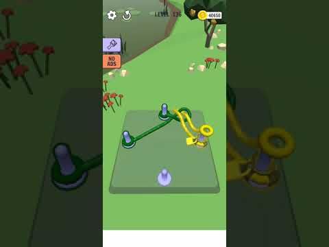Video guide by Sara's Gaming Solutions: Go Knots 3D Level 136 #goknots3d