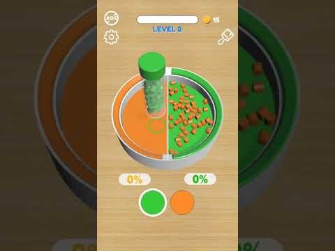 Video guide by Mobile Games MK: Bead Sort Level 2 #beadsort