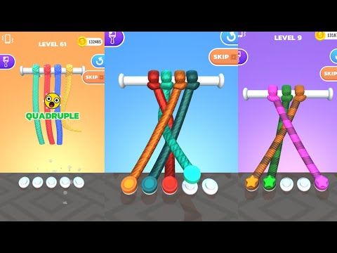 Video guide by Hot Games Unlimited: Tangle Master 3D Level 1-40 #tanglemaster3d