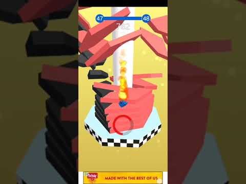 Video guide by Redu's World of joy: Stack Ball 3D Level 38-49 #stackball3d