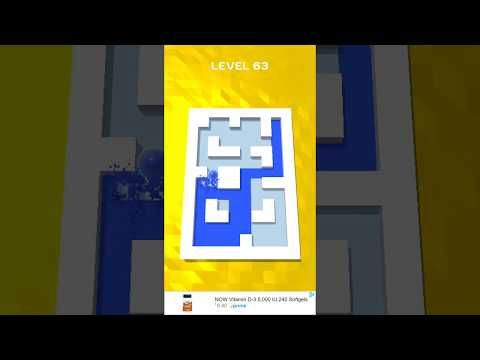Video guide by AppAnswers: Roller Splat! Level 63 #rollersplat