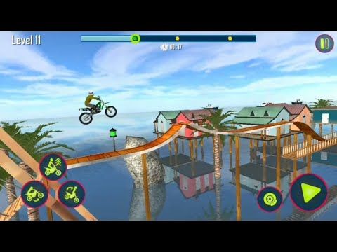 Video guide by SL Game Club: Bike Stunt Tricks Master Level 11 #bikestunttricks