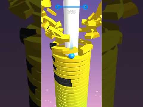Video guide by Violet Universe: Stack Ball 3D Level 8 #stackball3d