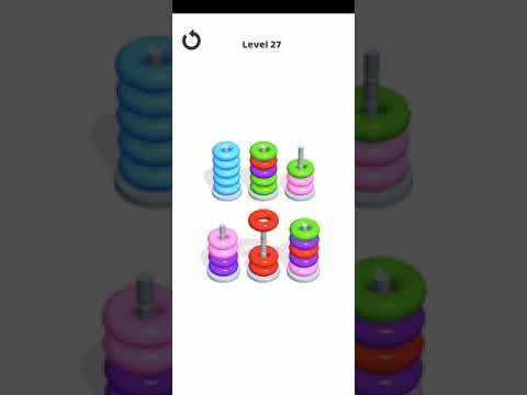 Video guide by Go Answer: Hoop Stack Level 27 #hoopstack