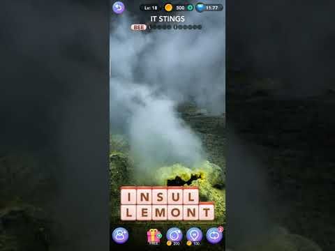 Video guide by Go Answer: Word Smash Level 18 #wordsmash