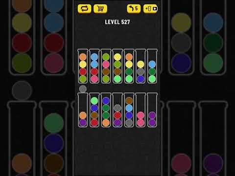 Video guide by Mobile games: Ball Sort Puzzle Level 527 #ballsortpuzzle