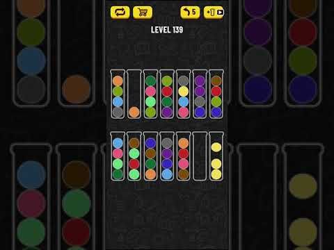 Video guide by Mobile games: Ball Sort Puzzle Level 139 #ballsortpuzzle