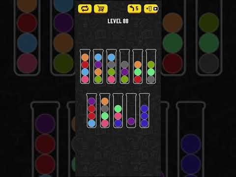 Video guide by Mobile games: Ball Sort Puzzle Level 88 #ballsortpuzzle