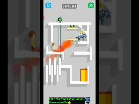 Video guide by ETPC EPIC TIME PASS CHANNEL: Pin Pull Level 207 #pinpull