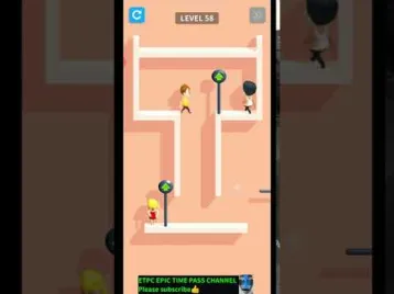 Video guide by ETPC EPIC TIME PASS CHANNEL: Pin Pull Level 58 #pinpull