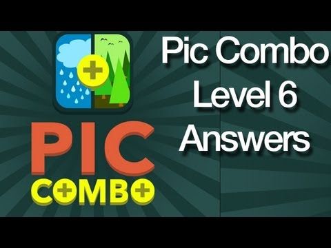 Video guide by : Pic Combo Level 6 Answers 151-192 #piccombo