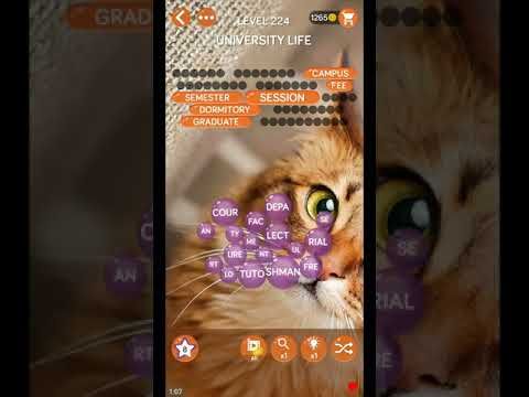 Video guide by ETPC EPIC TIME PASS CHANNEL: Word Pearls Level 224 #wordpearls