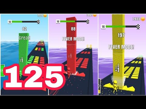 Video guide by Shekhar Mine: Stack Colors! Level 125 #stackcolors