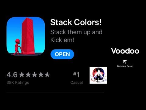 Video guide by JamesJayJames: Stack Colors! Level 41-50 #stackcolors