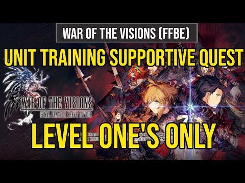 Video guide by Mysidia Gaming: WAR OF THE VISIONS FFBE Level 1 #warofthe
