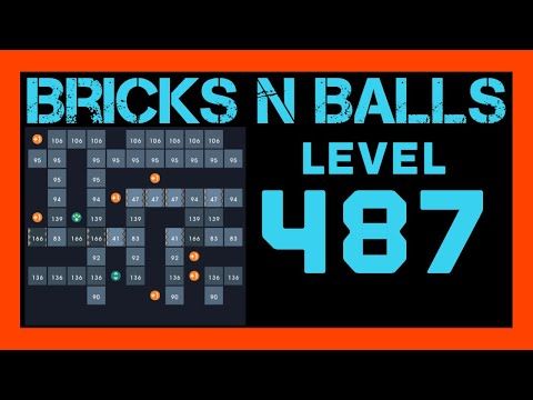 Video guide by Bricks N Balls: Bricks n Balls Level 487 #bricksnballs