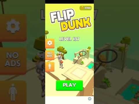 Video guide by Santy Lixea: Flip Dunk Level 137 #flipdunk