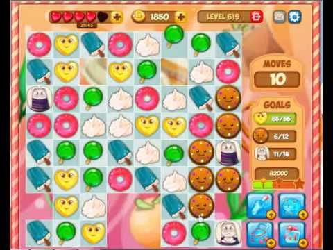Video guide by Gamopolis: Candy Valley Level 619 #candyvalley