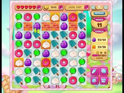 Video guide by Gamopolis: Candy Valley Level 1307 #candyvalley