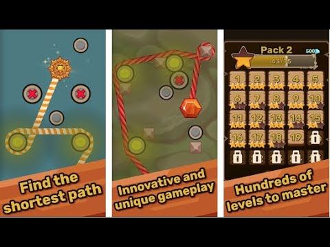 Video guide by Relax Game: Drag the Rope Level 1 #dragtherope