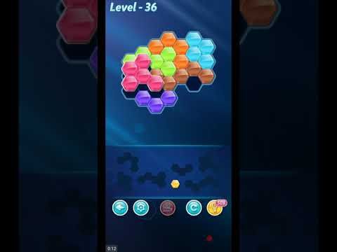 Video guide by ETPC EPIC TIME PASS CHANNEL: Block! Hexa Puzzle  - Level 36 #blockhexapuzzle