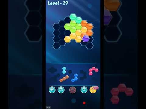 Video guide by ETPC EPIC TIME PASS CHANNEL: Block! Hexa Puzzle Level 29 #blockhexapuzzle