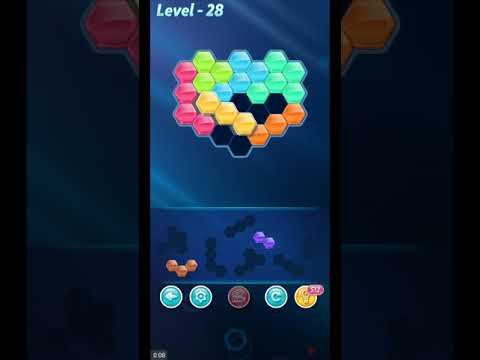 Video guide by ETPC EPIC TIME PASS CHANNEL: Block! Hexa Puzzle Level 28 #blockhexapuzzle