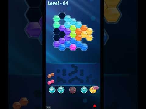Video guide by ETPC EPIC TIME PASS CHANNEL: Block! Hexa Puzzle Level 64 #blockhexapuzzle
