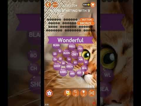 Video guide by ETPC EPIC TIME PASS CHANNEL: Word Pearls Level 204 #wordpearls