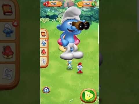 Video guide by Kop Kop: Smurfs Bubble Story Level 8-9 #smurfsbubblestory