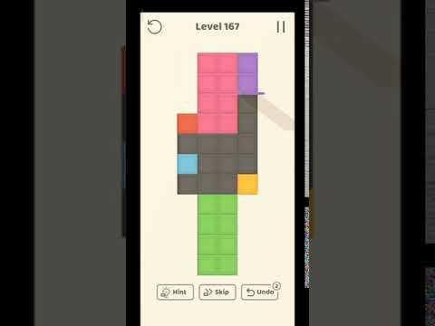 Video guide by Friends & Fun: Folding Blocks Level 167 #foldingblocks