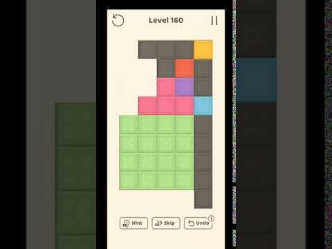 Video guide by Friends & Fun: Folding Blocks Level 160 #foldingblocks