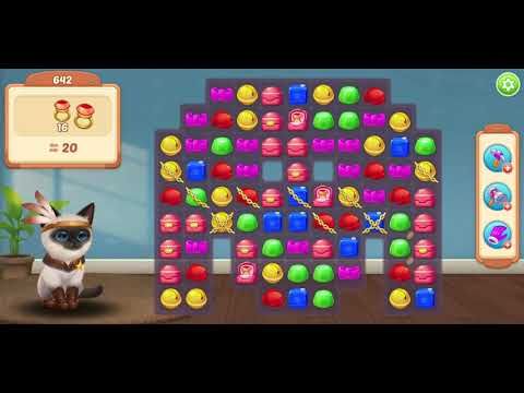 Video guide by Leo Mercury Games: Kitten Match Level 642 #kittenmatch