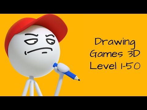 Video guide by Bigundes World: Drawing Games 3D Level 1-50 #drawinggames3d