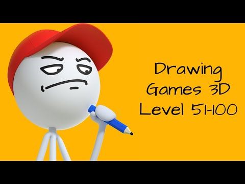 Video guide by Bigundes World: Drawing Games 3D Level 51-100 #drawinggames3d