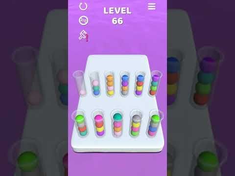 Video guide by HRAX Gaming: Sort It 3D Level 66 #sortit3d